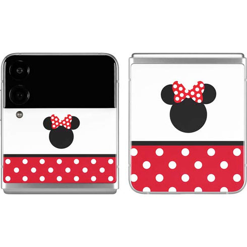 Disney Minnie Mouse Symbol Galaxy Z Flip4 5G Skin